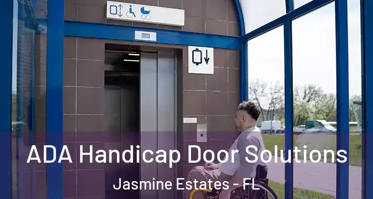  ADA Handicap Door Solutions Jasmine Estates - FL