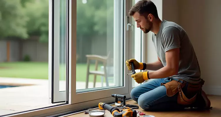 Squeaky Sliding Patio Doors in Jasmine Estates, FL