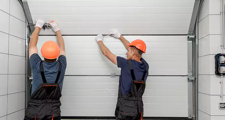 Garage Door Bottom Panel Repair in Jasmine Estates, FL